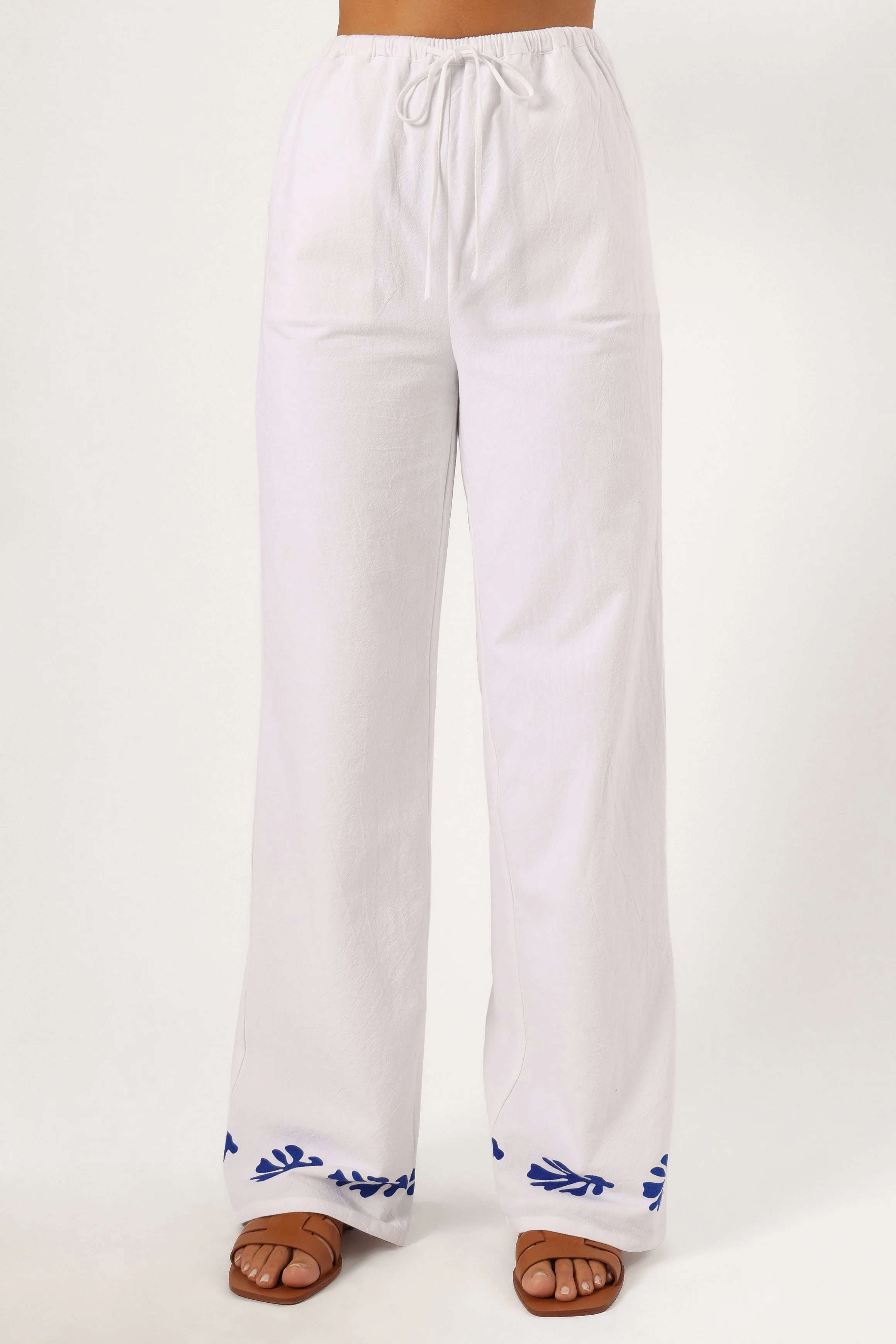 Amalia Pant - White Blue - Image 5