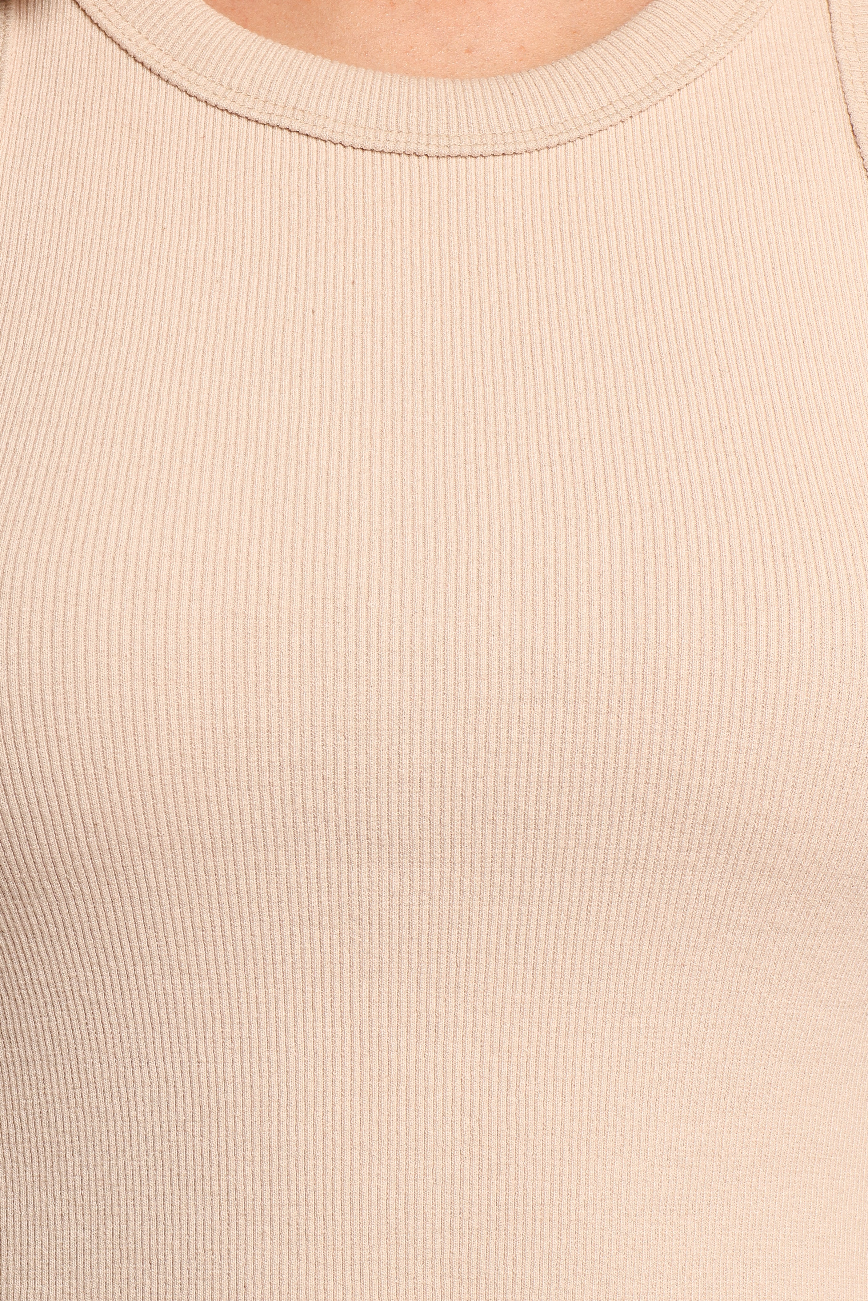 Amira Midi Dress - Taupe - Image 6