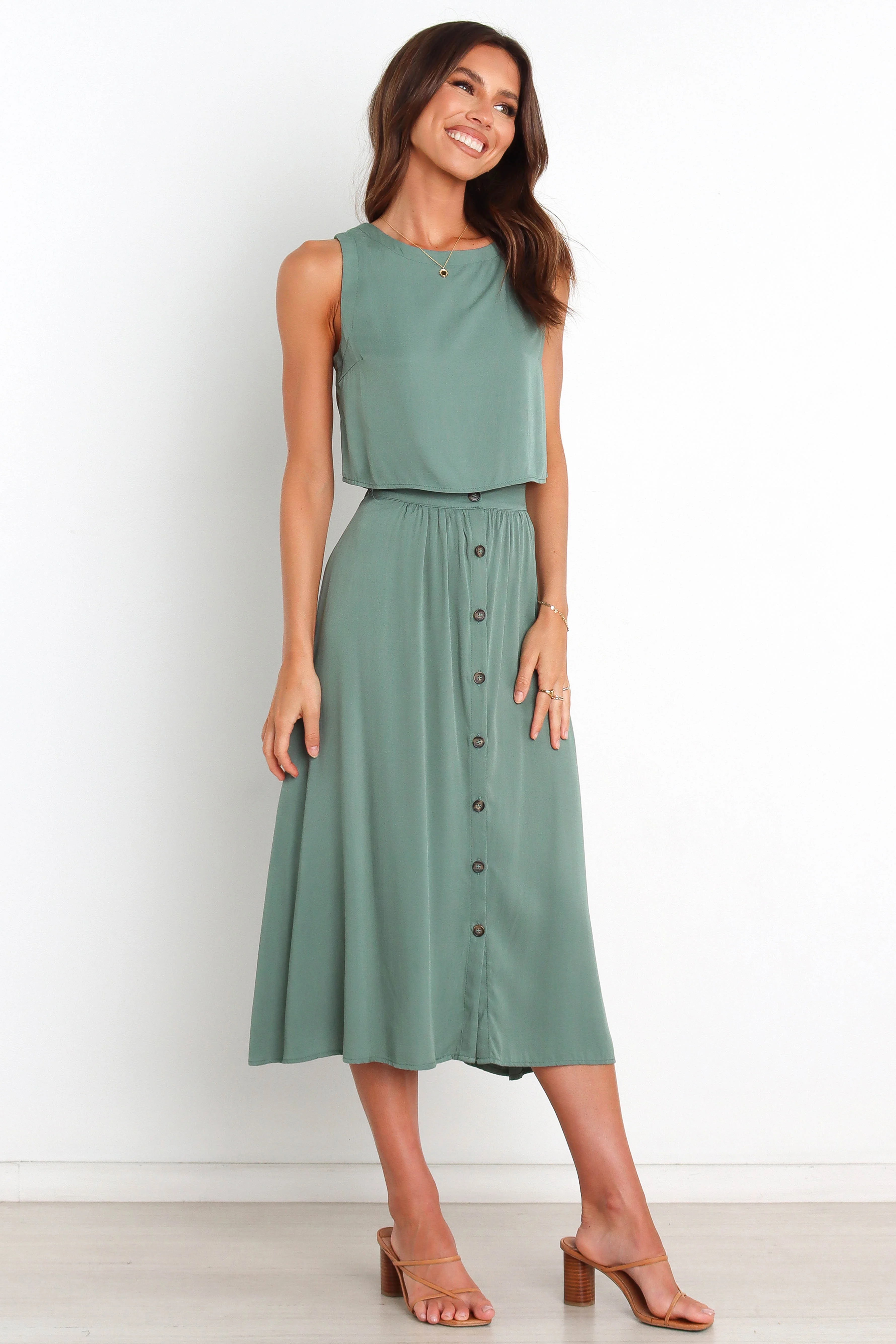 Ava Skirt - Green - Image 4