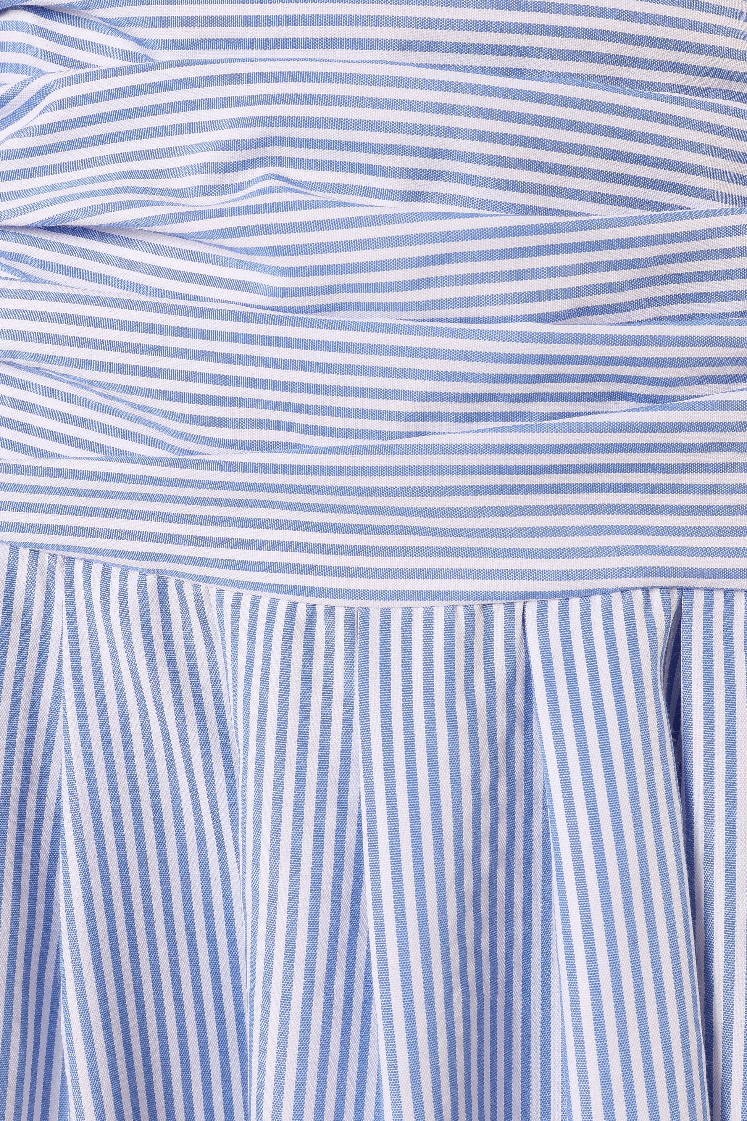 Avalee Strapless Maxi Dress - Blue Stripe - Image 7