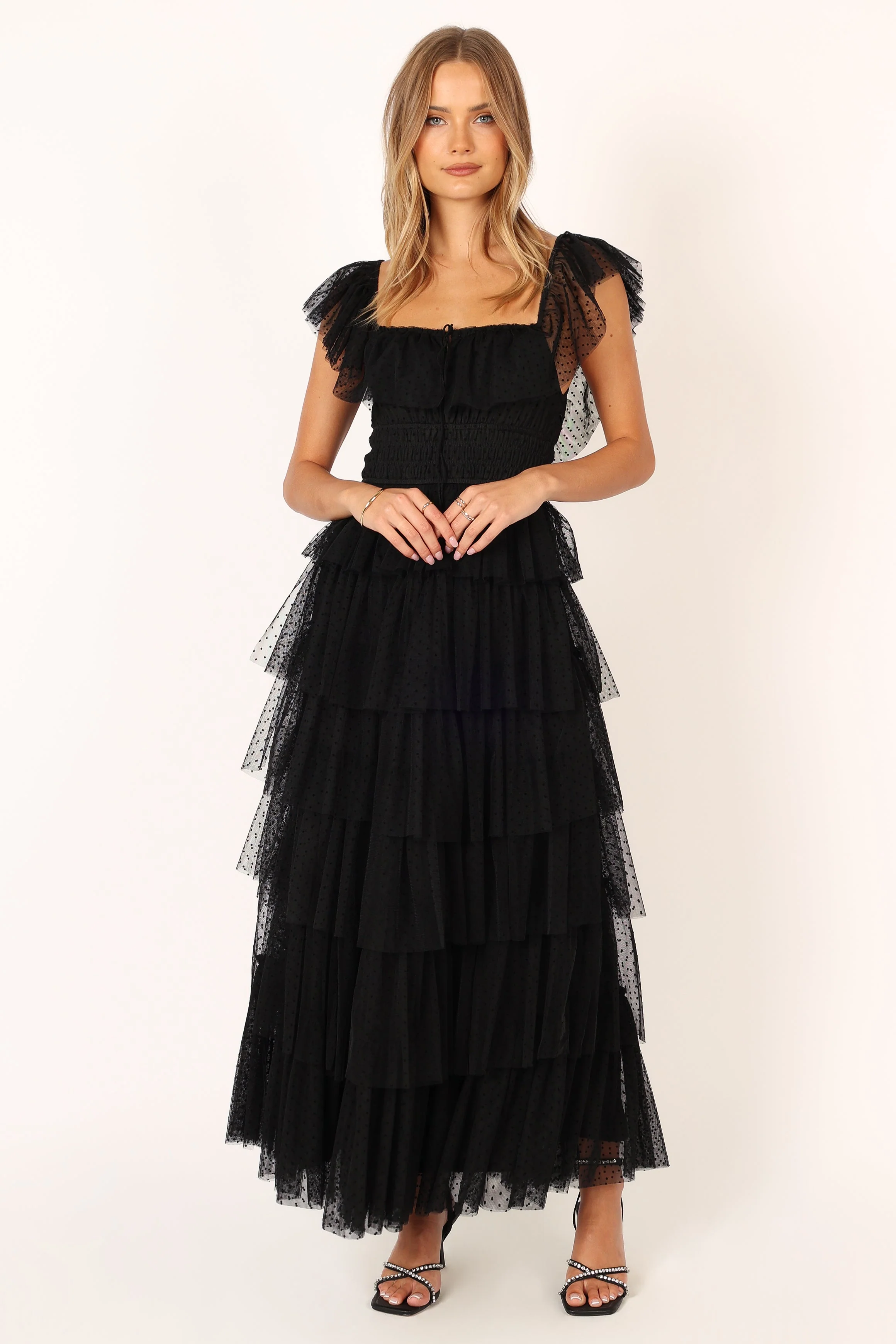 Belle Maxi Dress - Black - Image 4