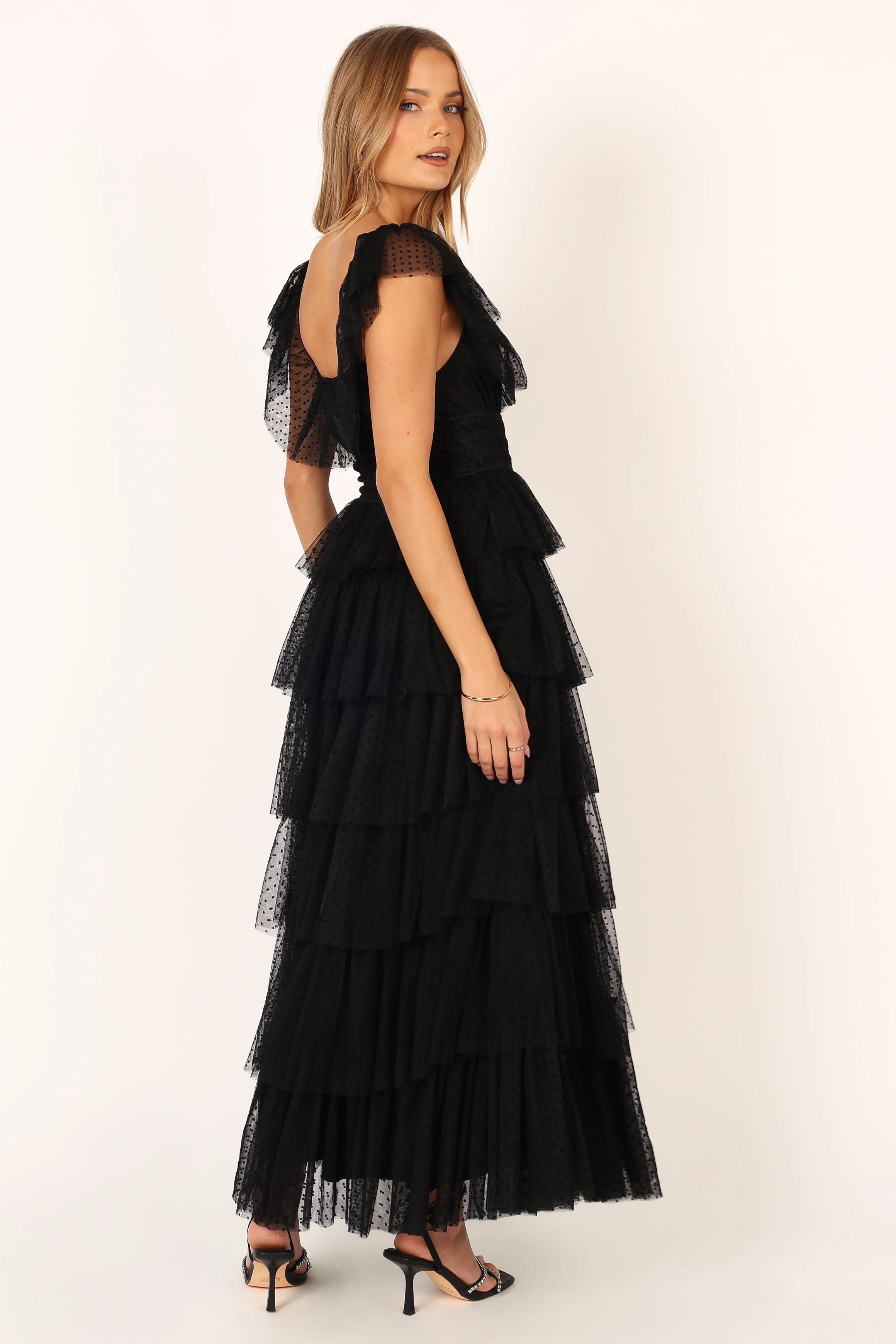Belle Maxi Dress - Black - Image 6