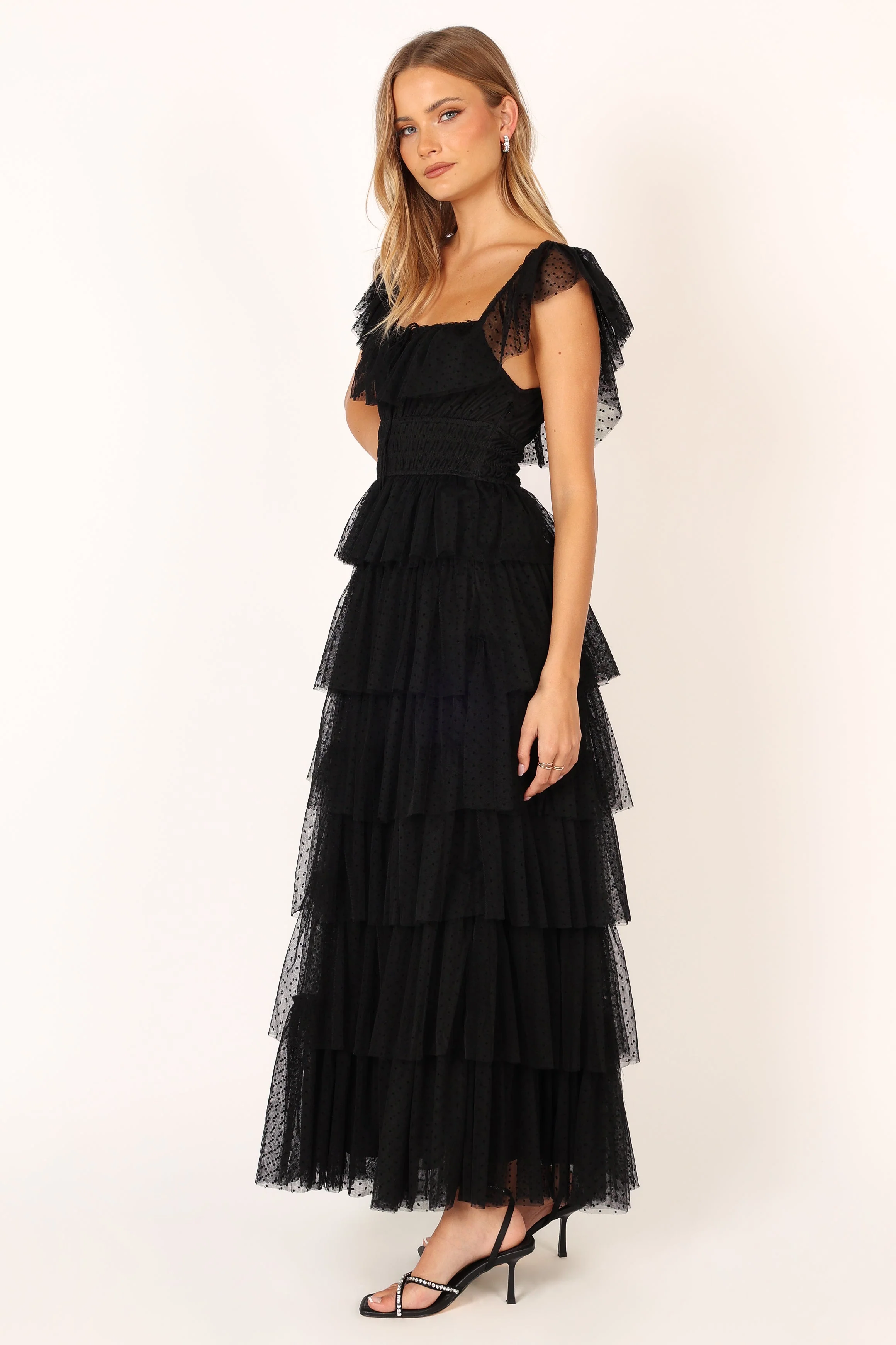 Belle Maxi Dress - Black - Image 8