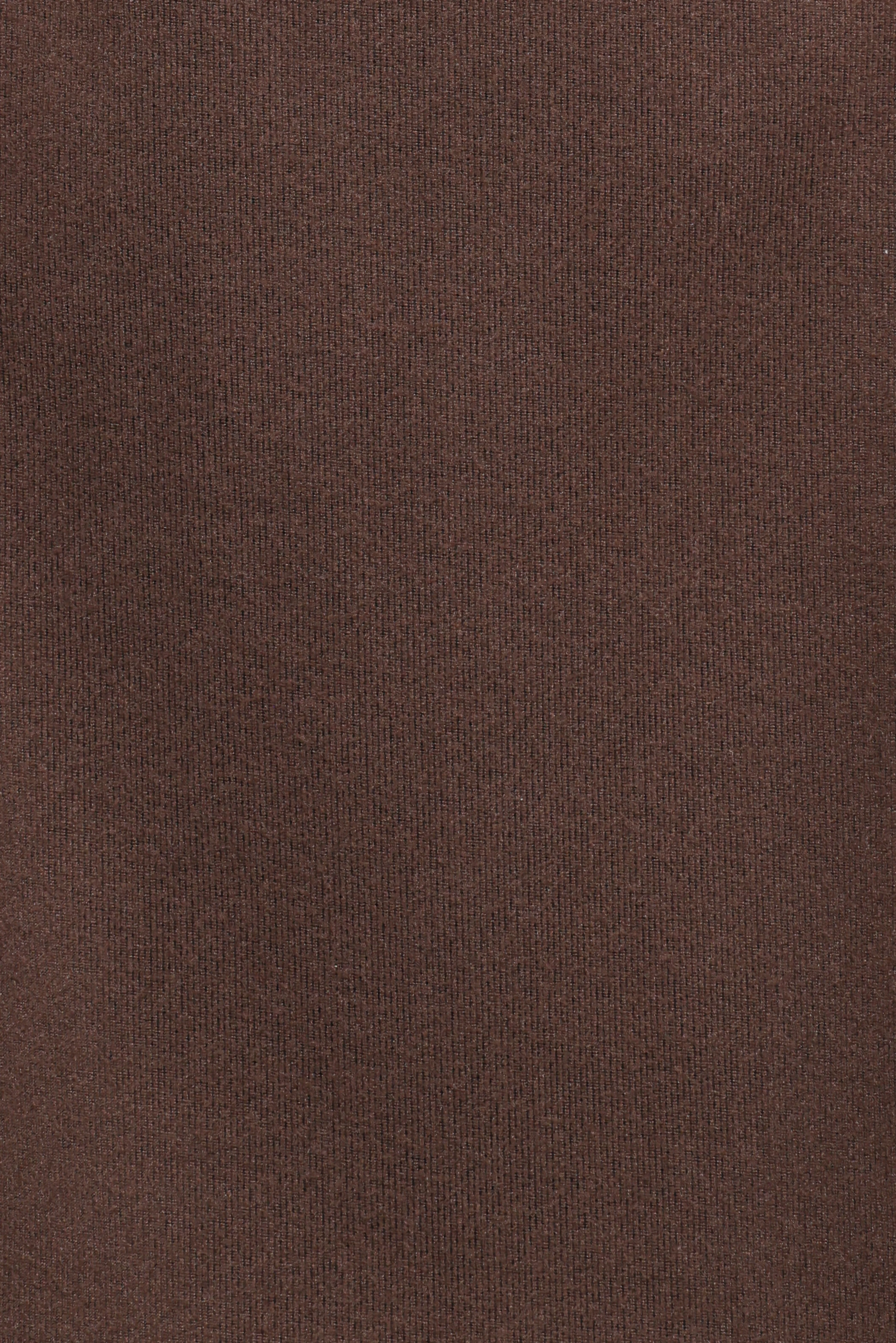 Cassia Belted A-Line Skirt - Chocolate Brown - Image 6
