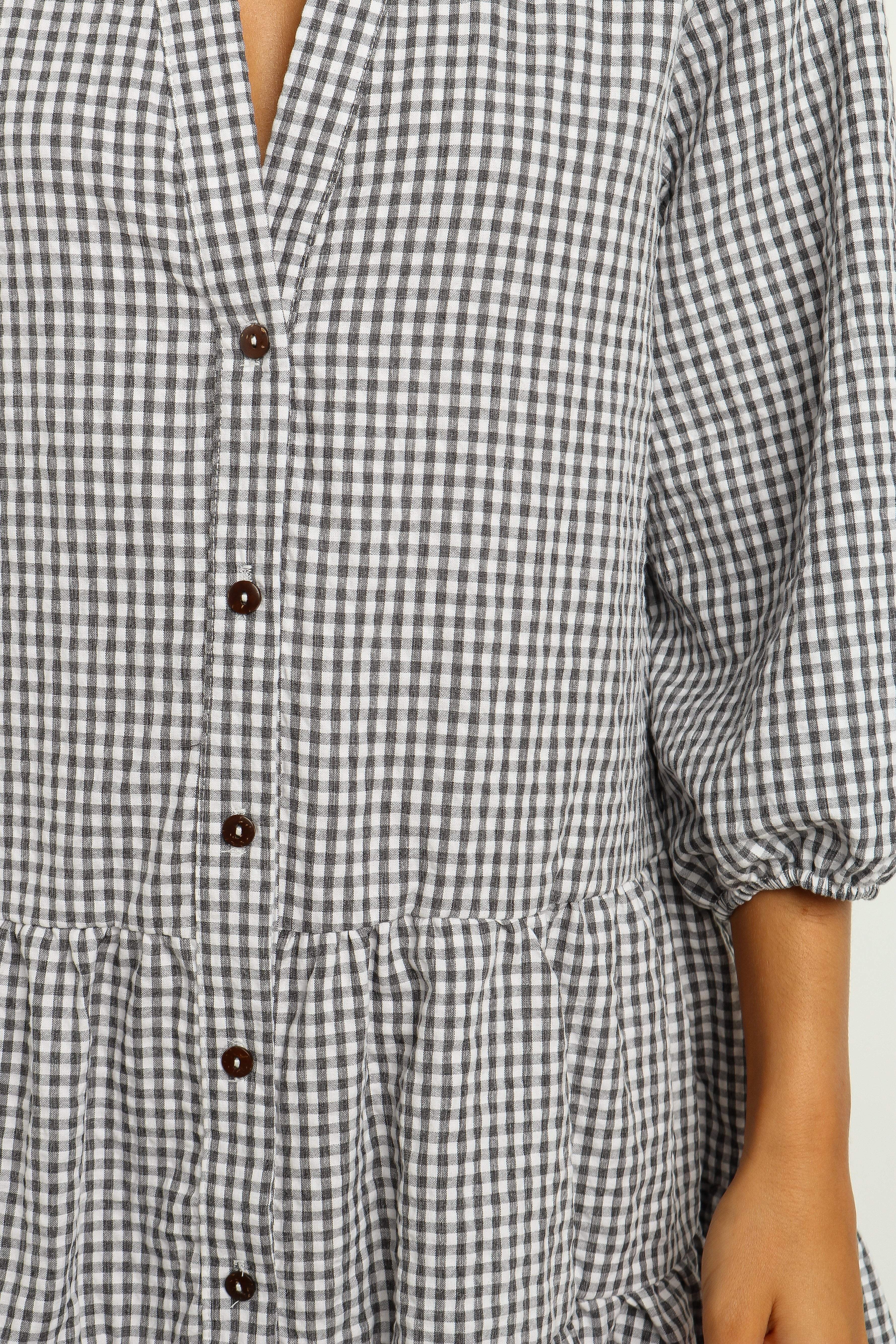 Daria Dress - Black - Image 7