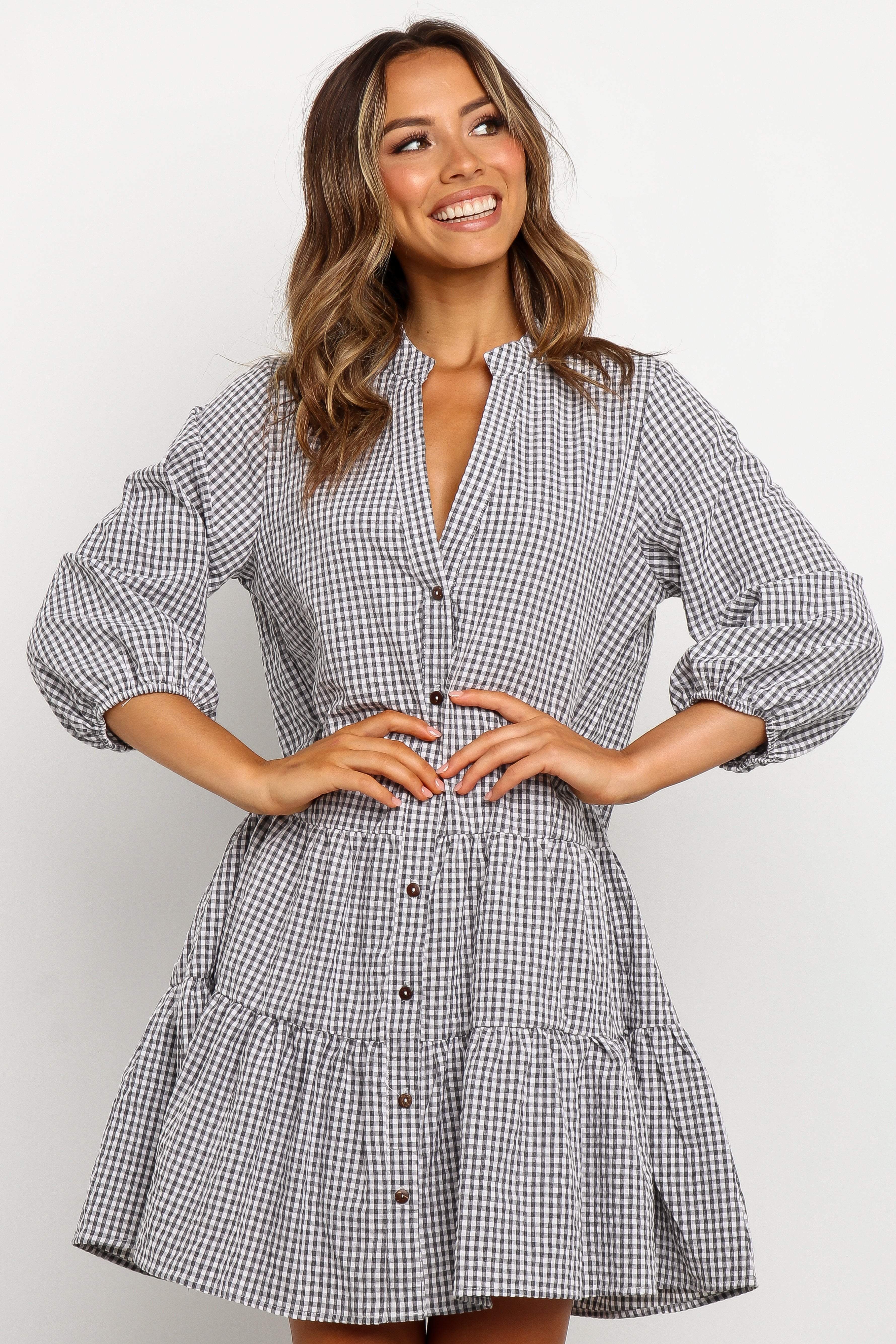 Daria Dress - Black - Image 9