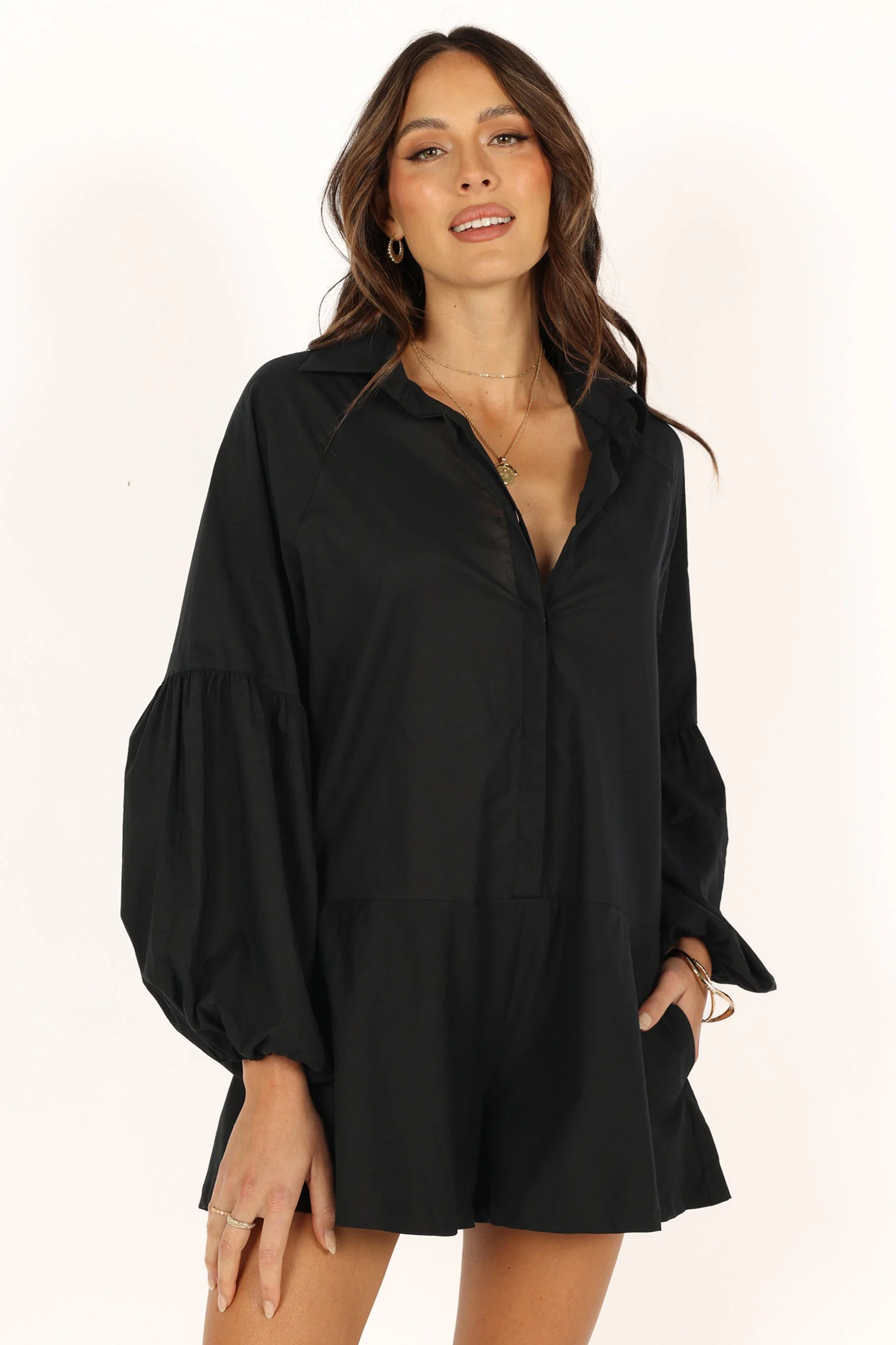Elsa Romper - Black - Image 8