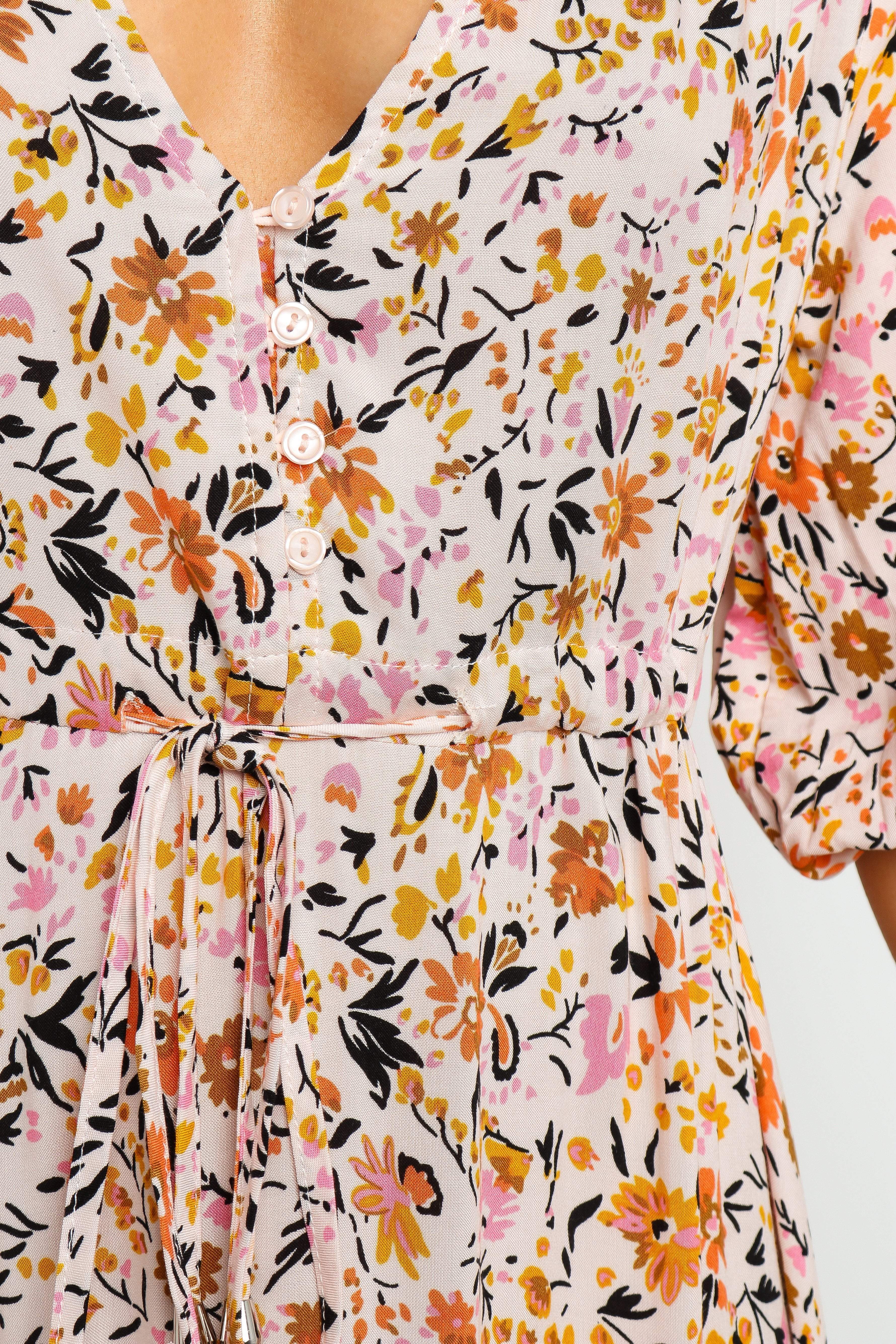 Kelda Dress - Beige - Image 7