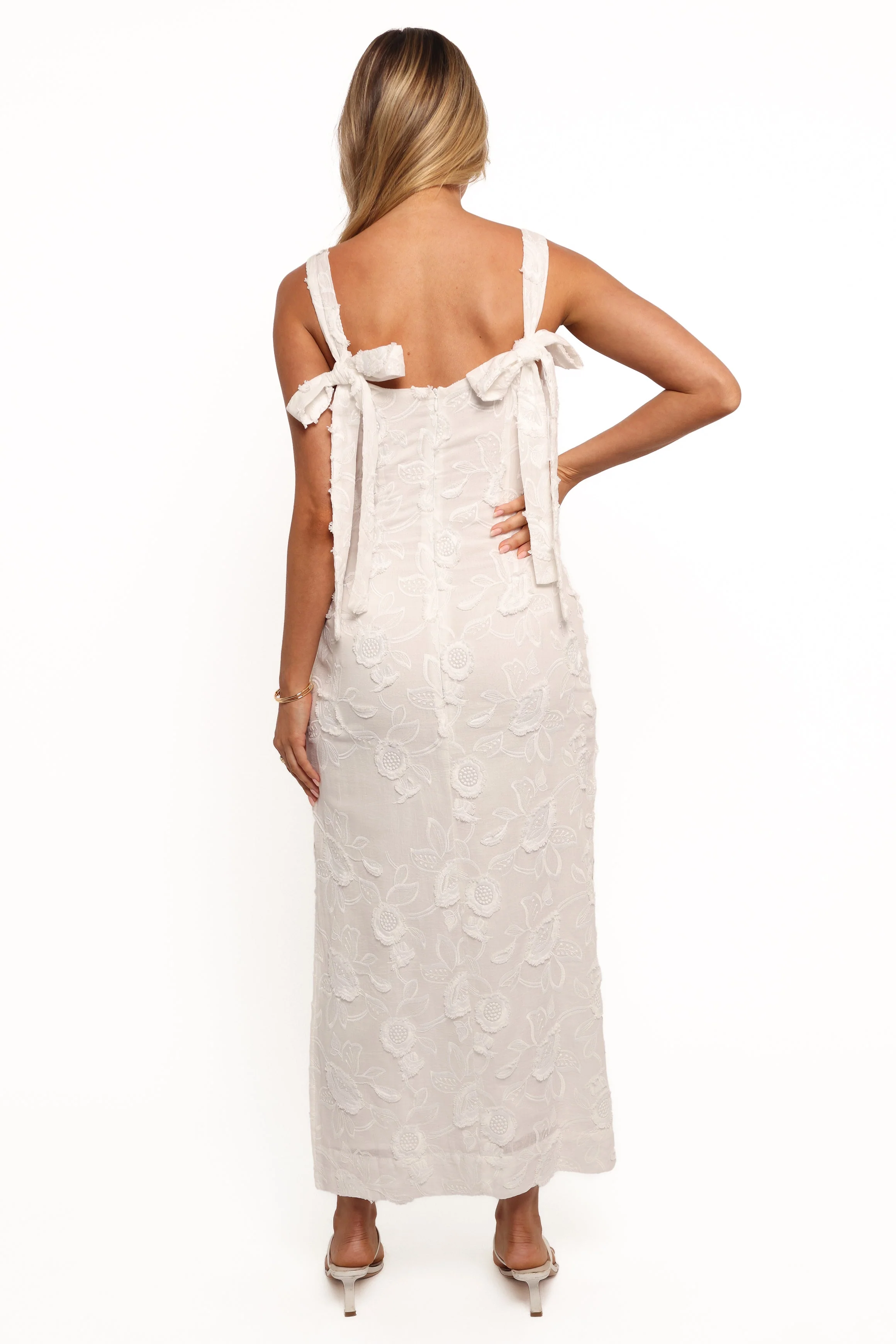Kerry Midi Dress - White - Image 6
