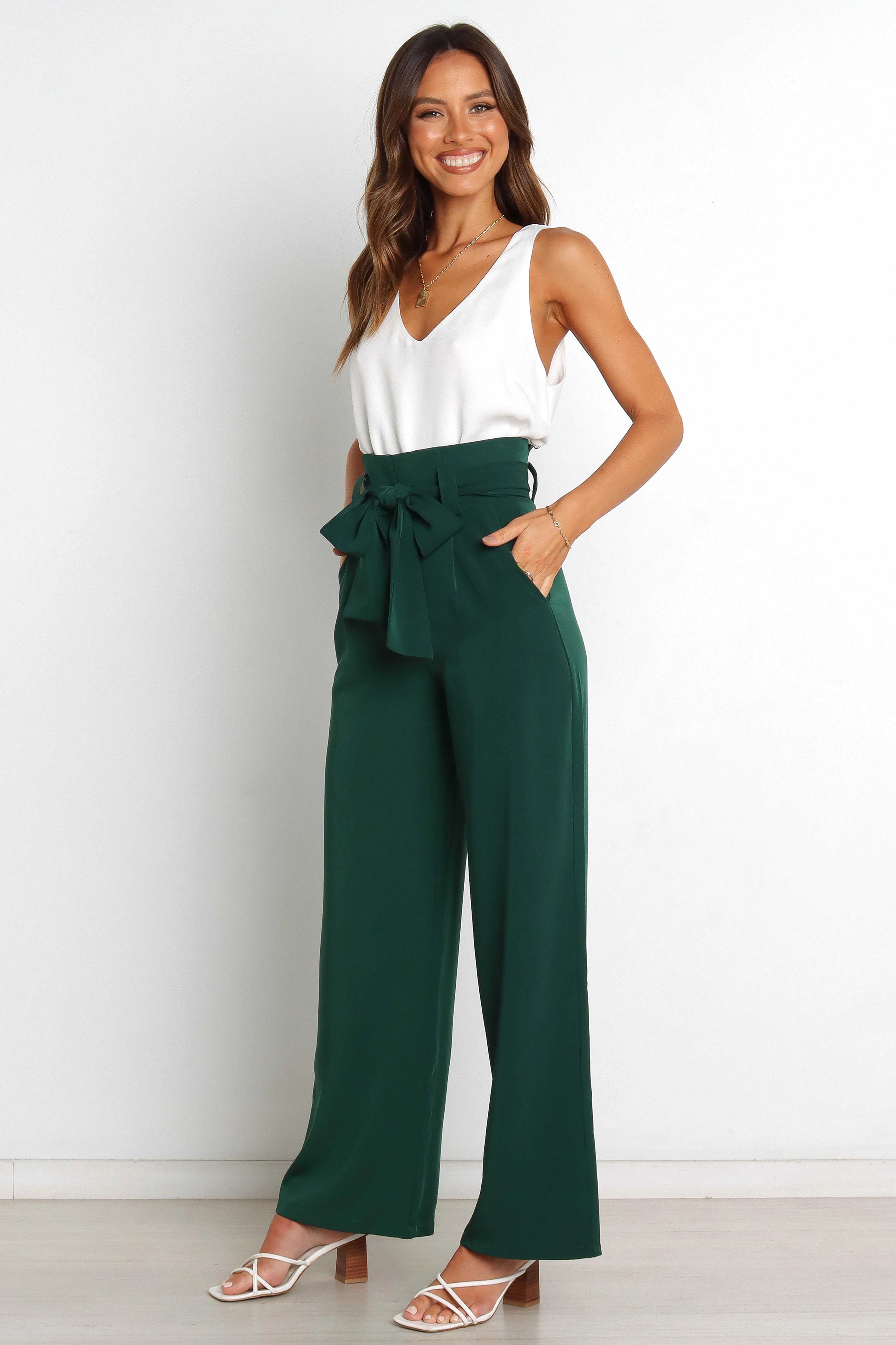 Kieran Pants - Emerald Green - Image 3