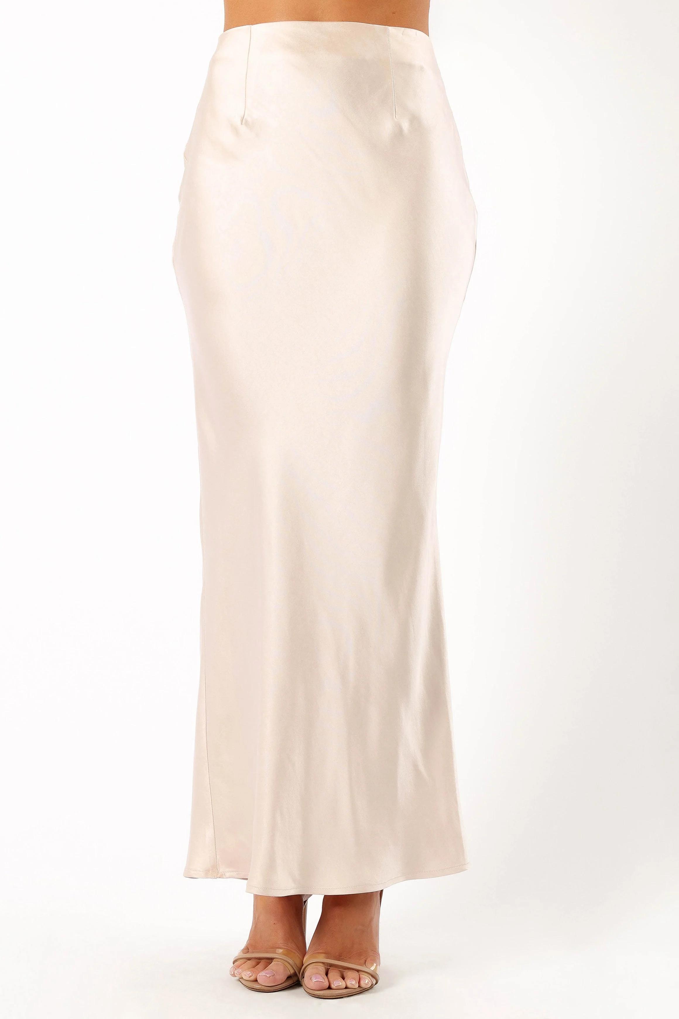 Melrose Maxi Skirt - Champagne - Image 5
