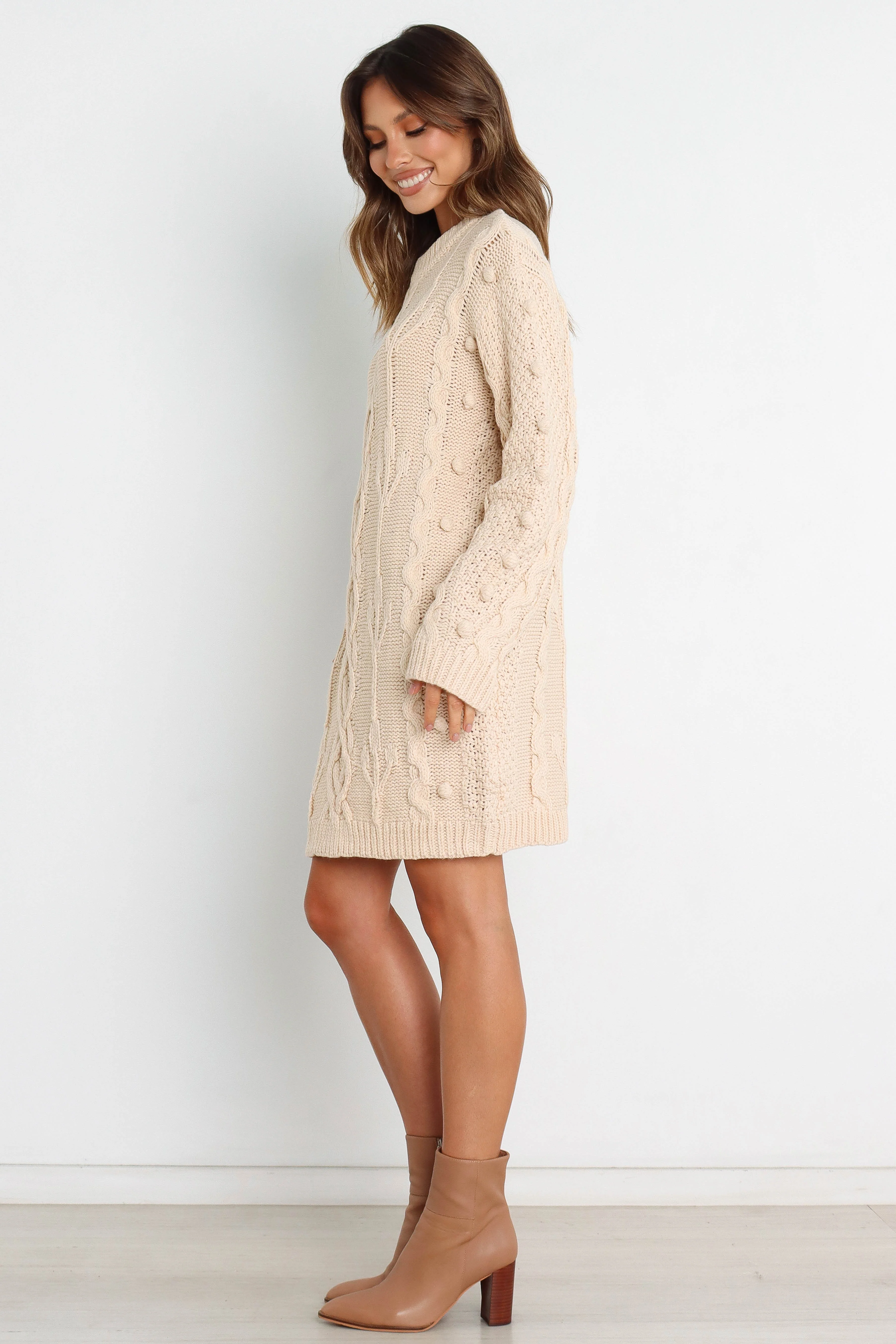 Mona Dress - Cream - Image 6