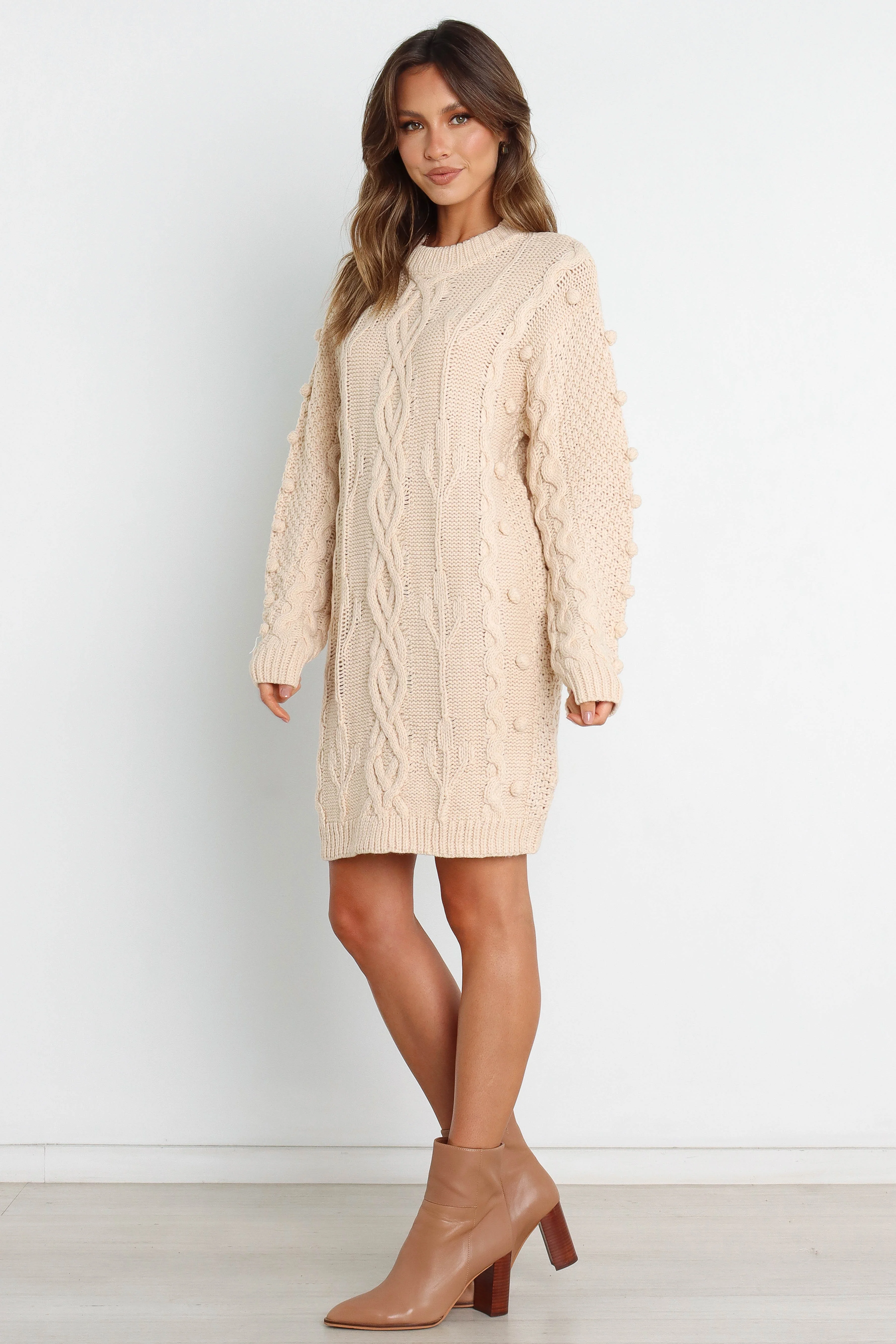 Mona Dress - Cream - Image 7