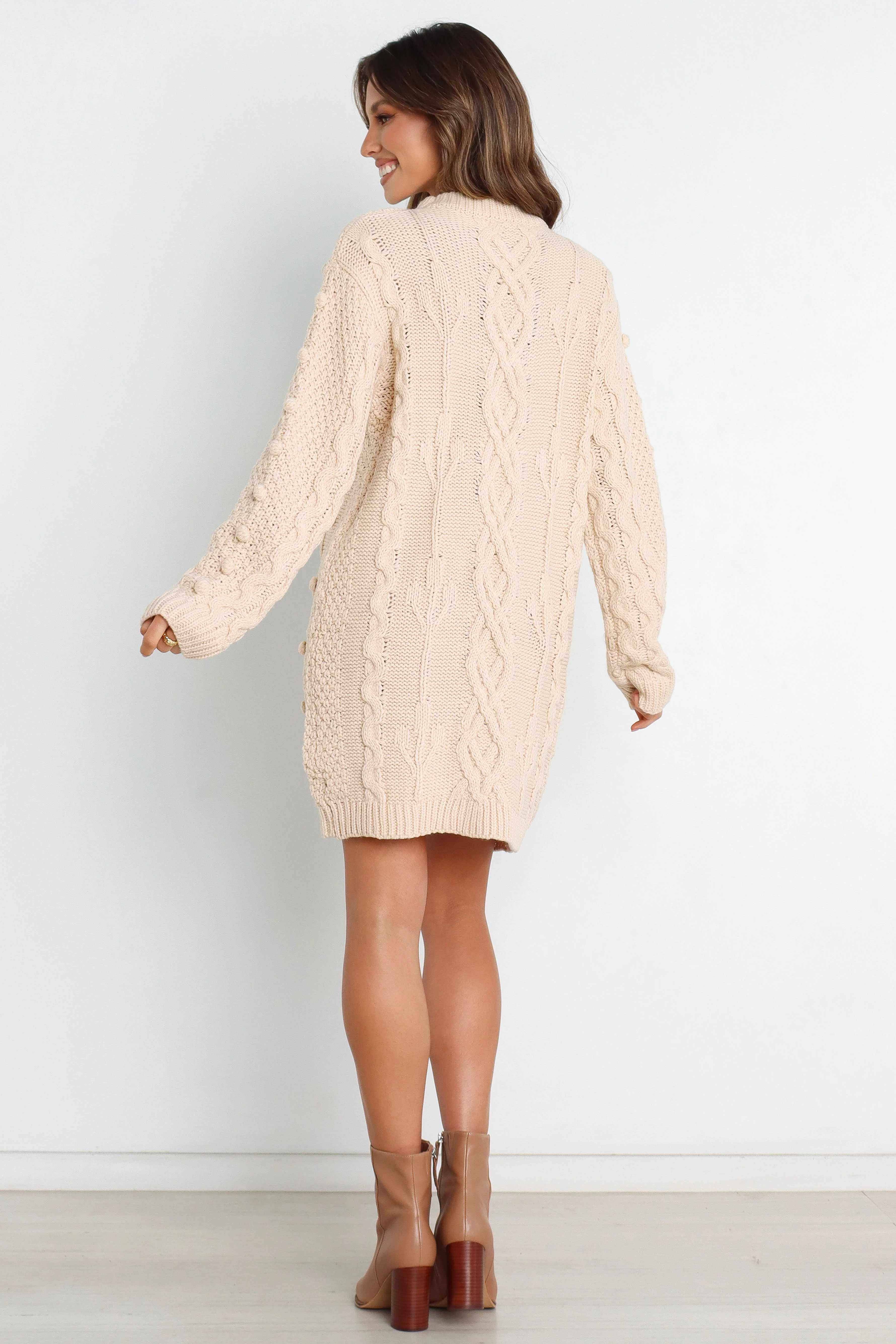 Mona Dress - Cream - Image 8