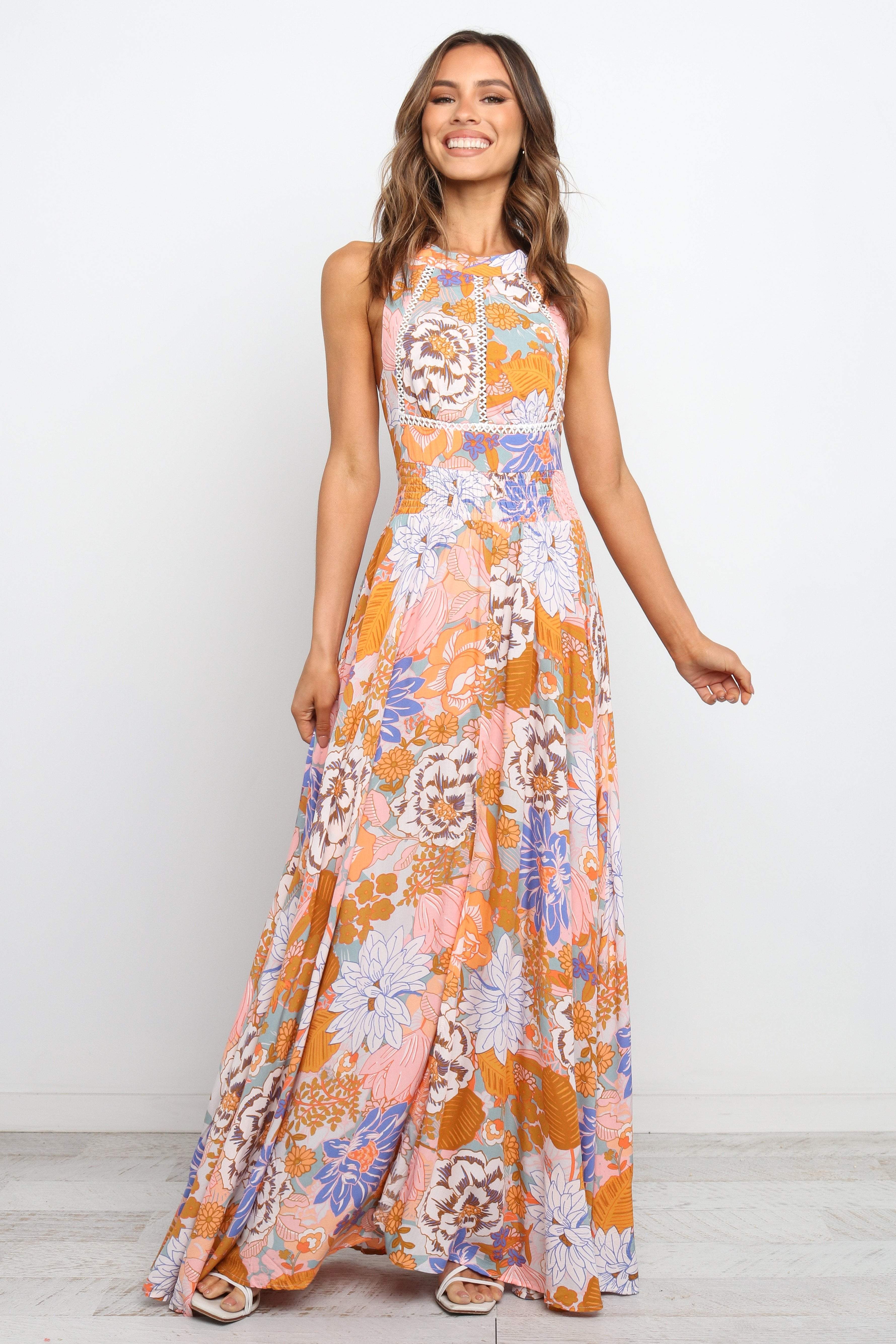 Newell Dress - Orange - Image 3