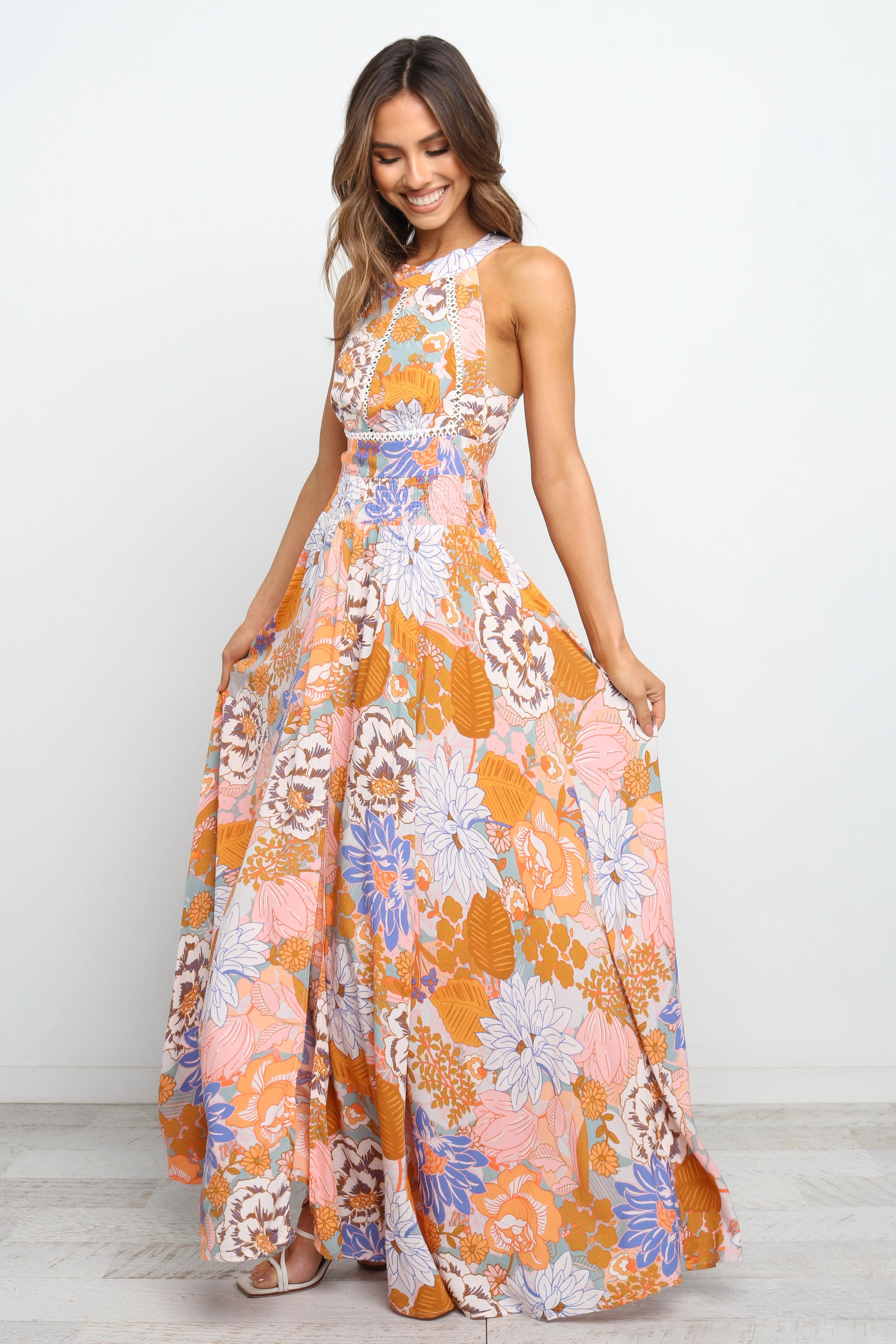 Newell Dress - Orange - Image 6