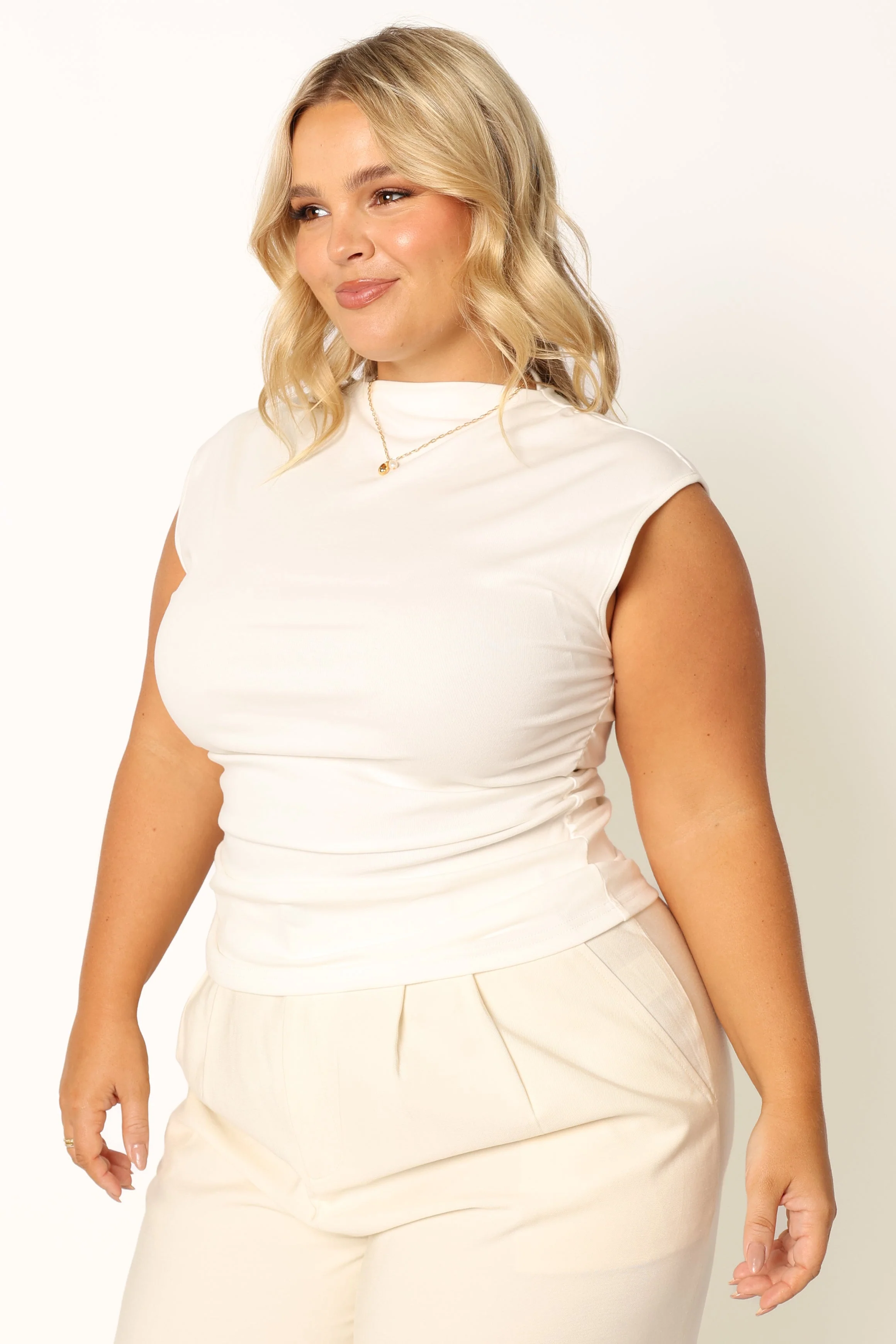 Nissa Top - Off White - Image 10