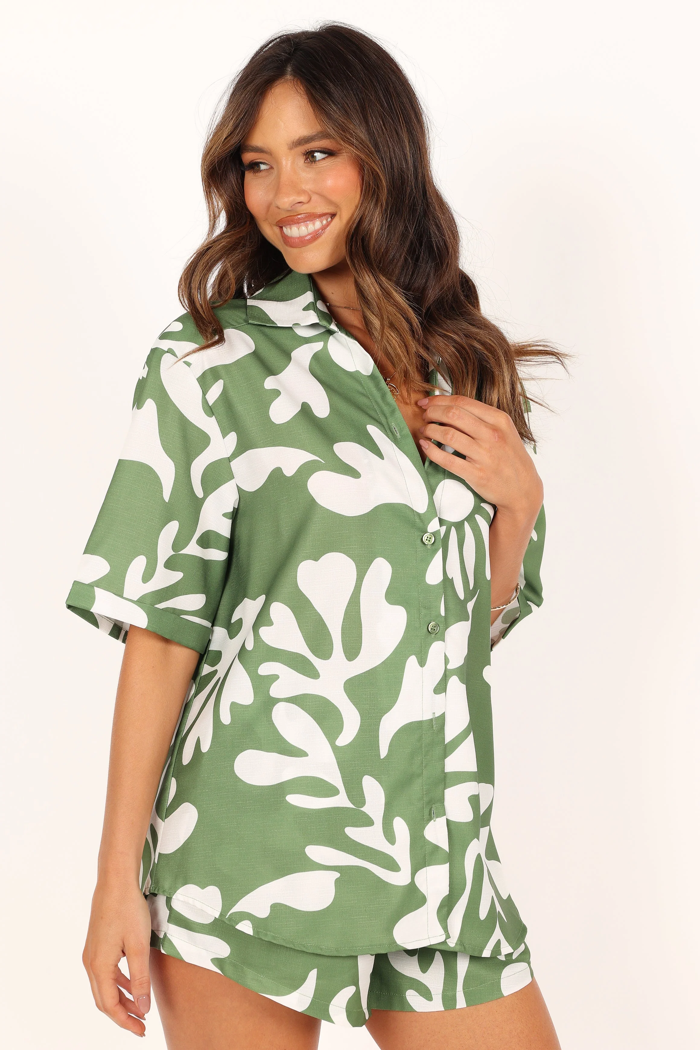 Payton Shirt - Khaki - Image 10