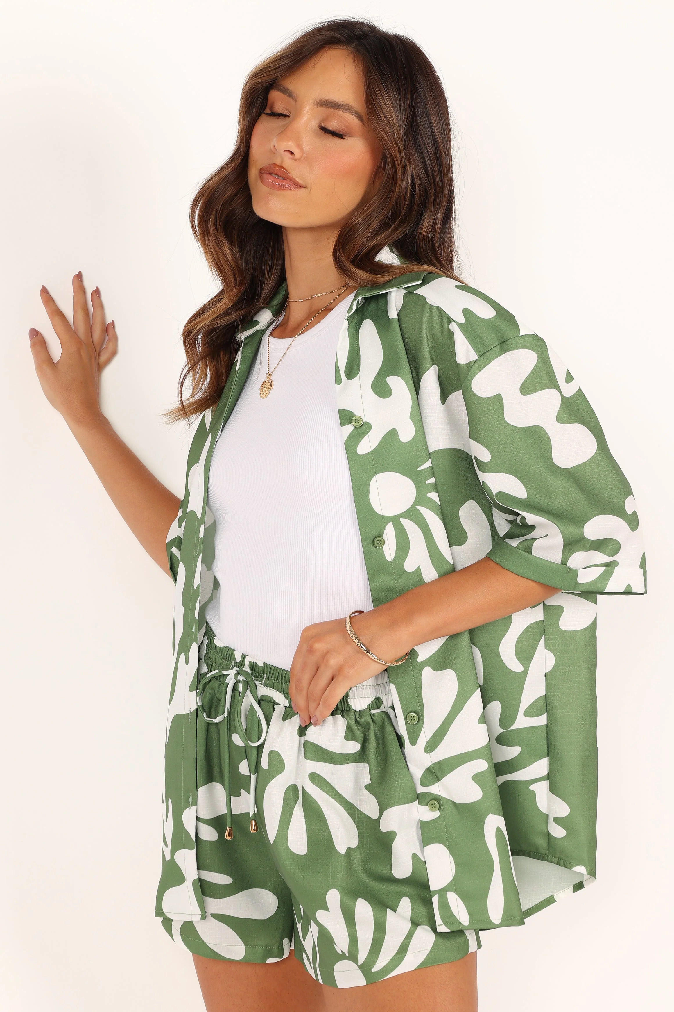 Payton Shirt - Khaki - Image 4