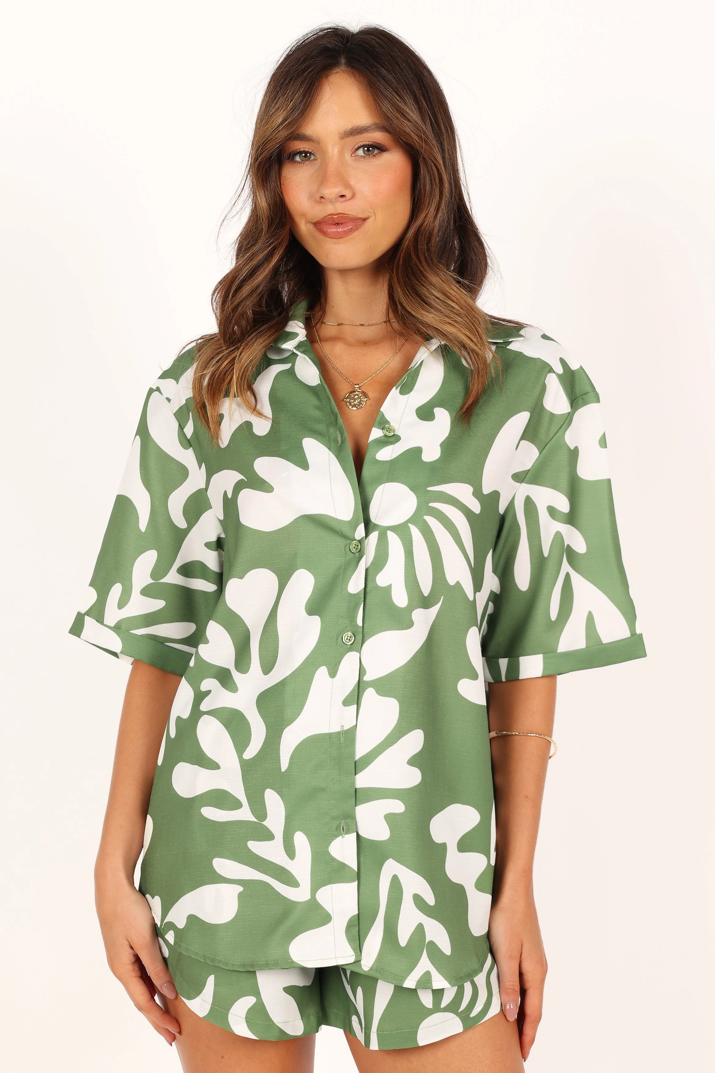 Payton Shirt - Khaki - Image 8