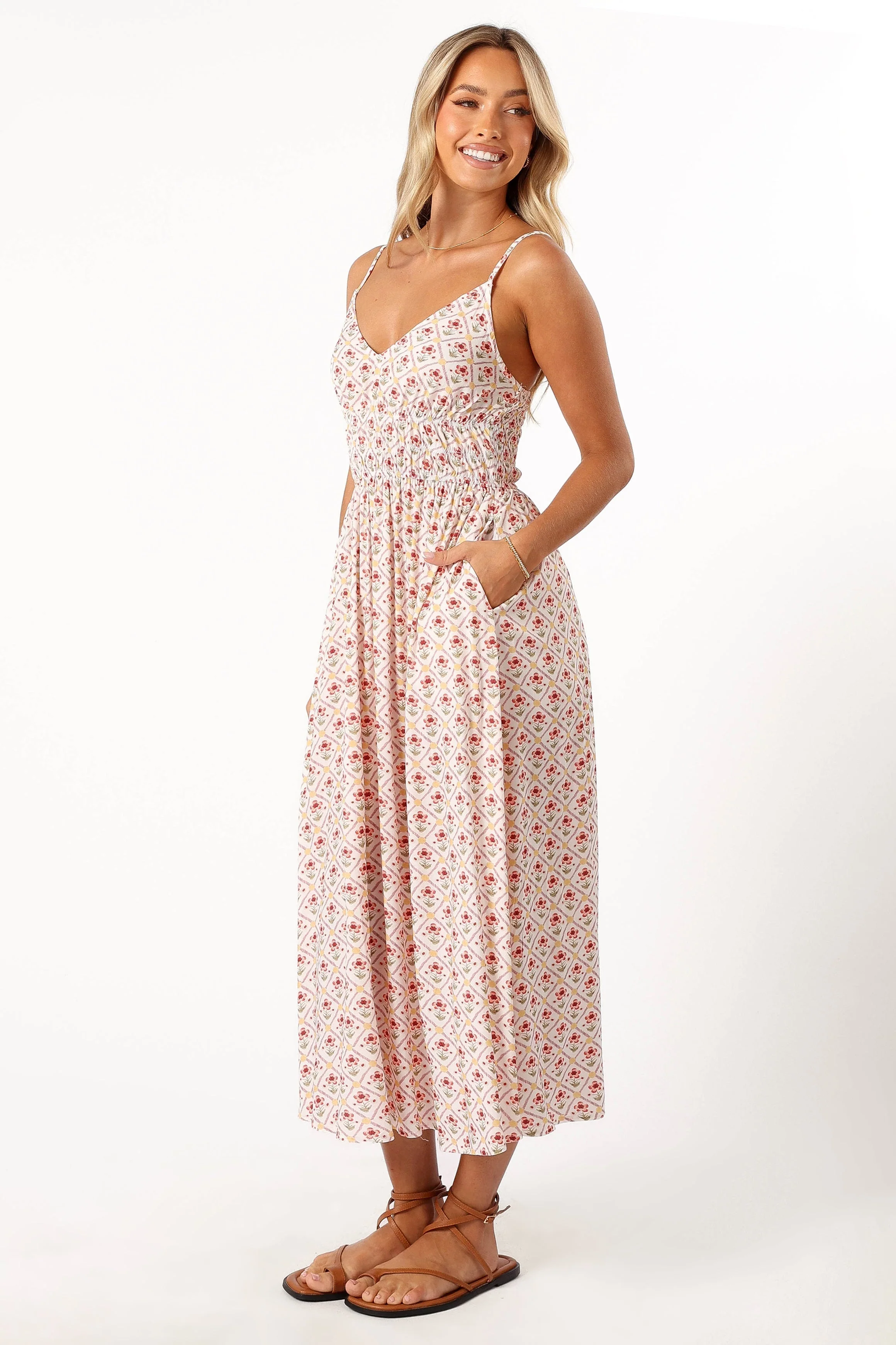 Phoeve Midi Dress - Floral - Image 3