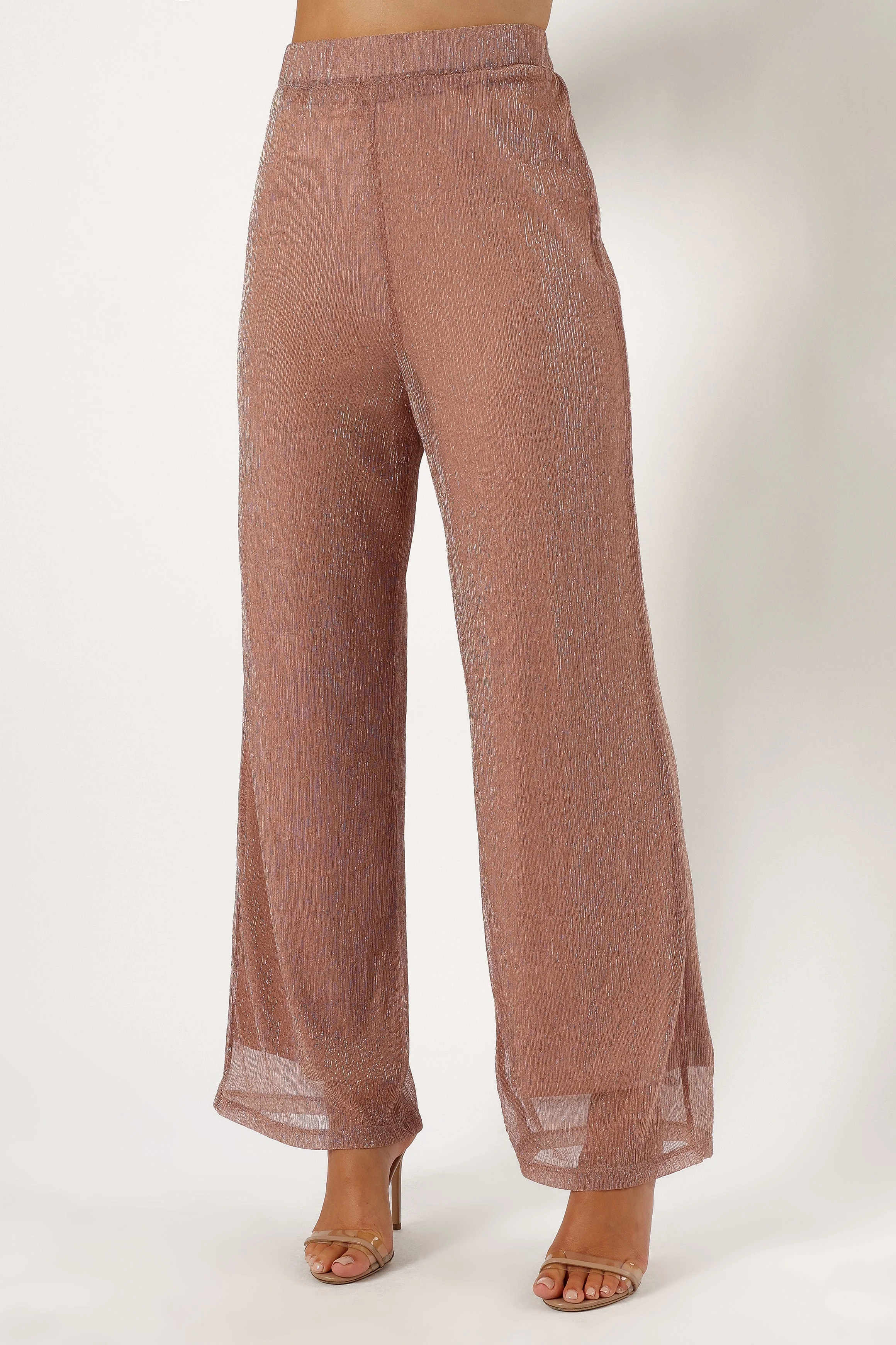 Ramona Wide Leg Pants - Rose - Image 6