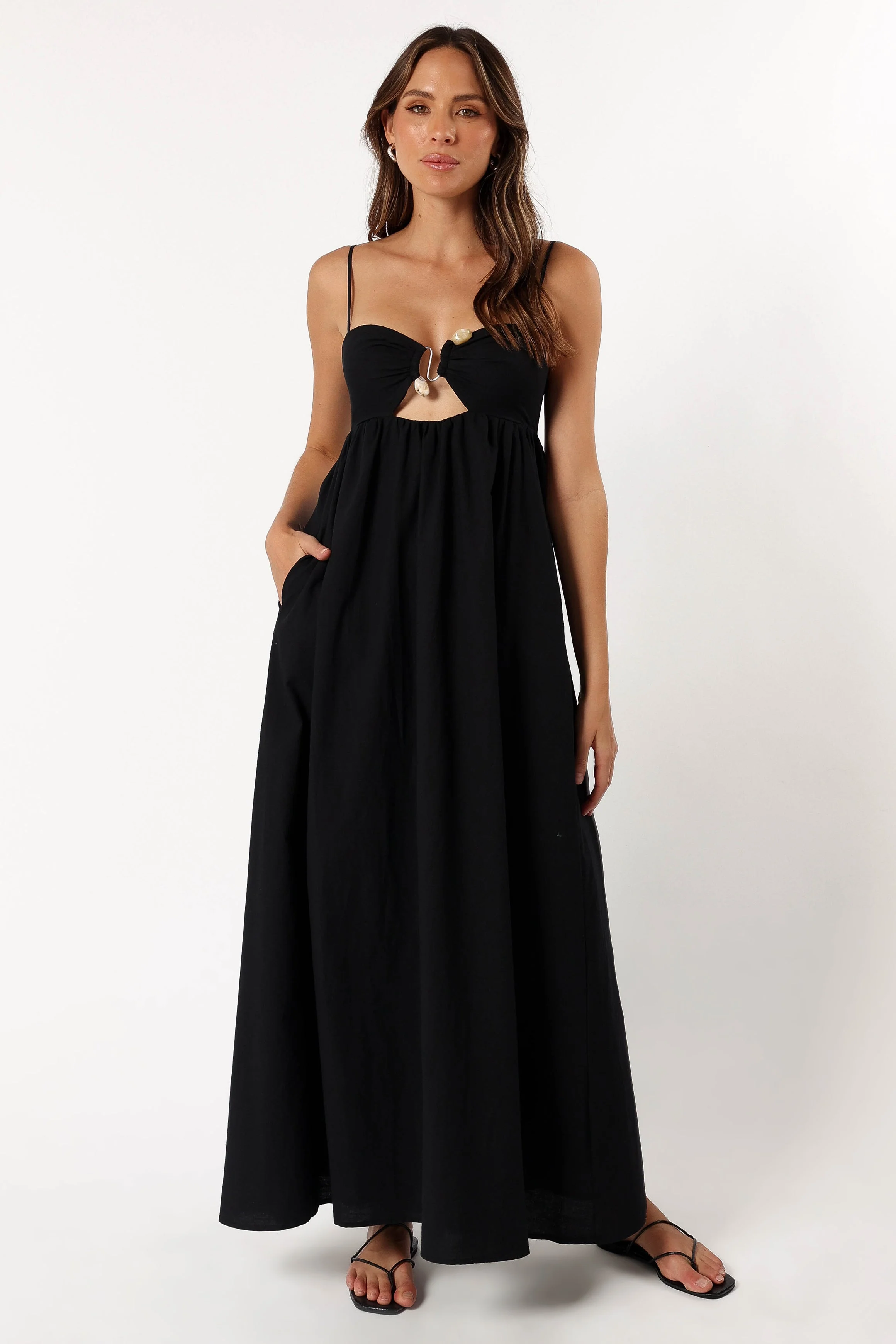 Tanala Maxi Dress - Black - Image 3