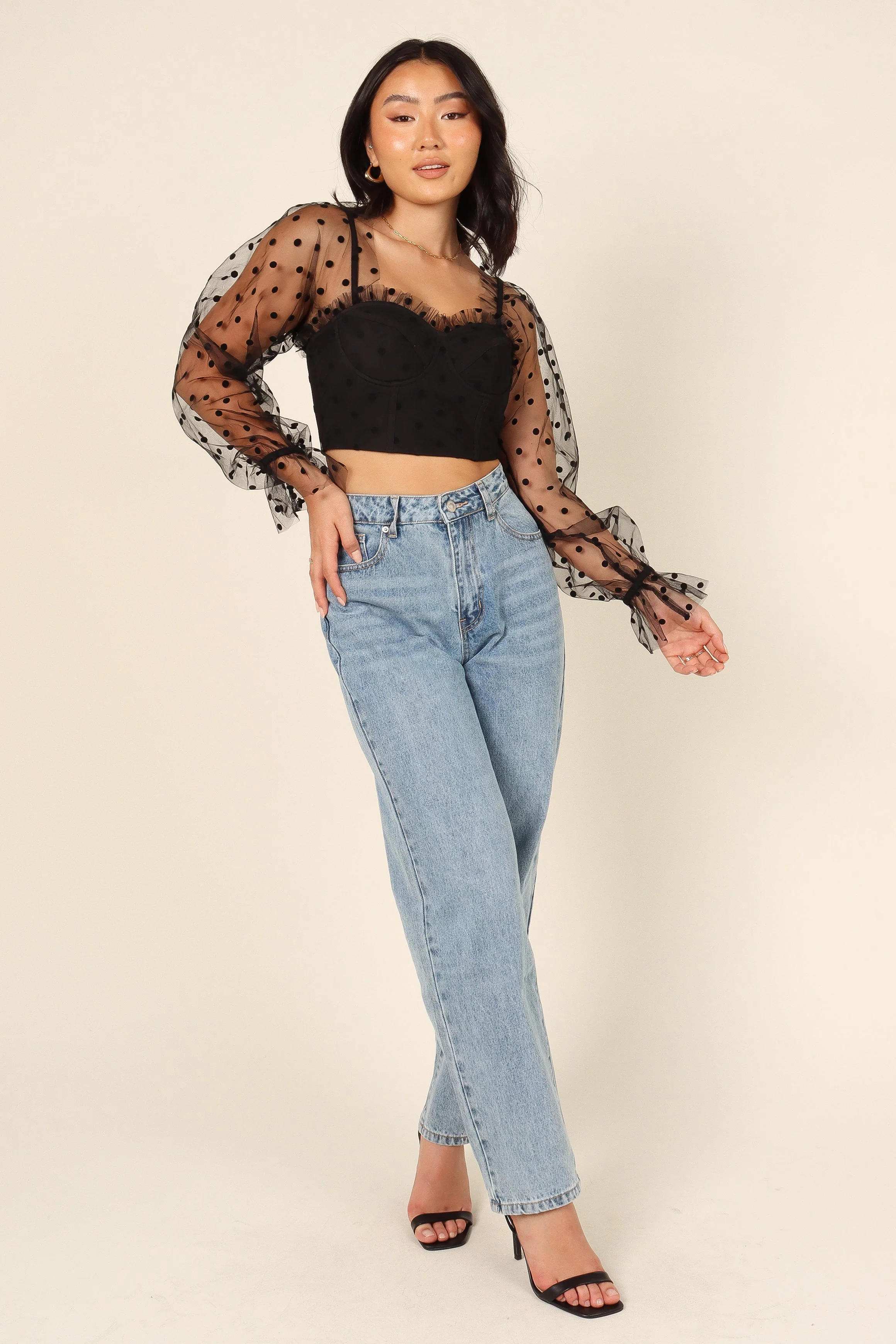 Varinka Top - Black - Image 5