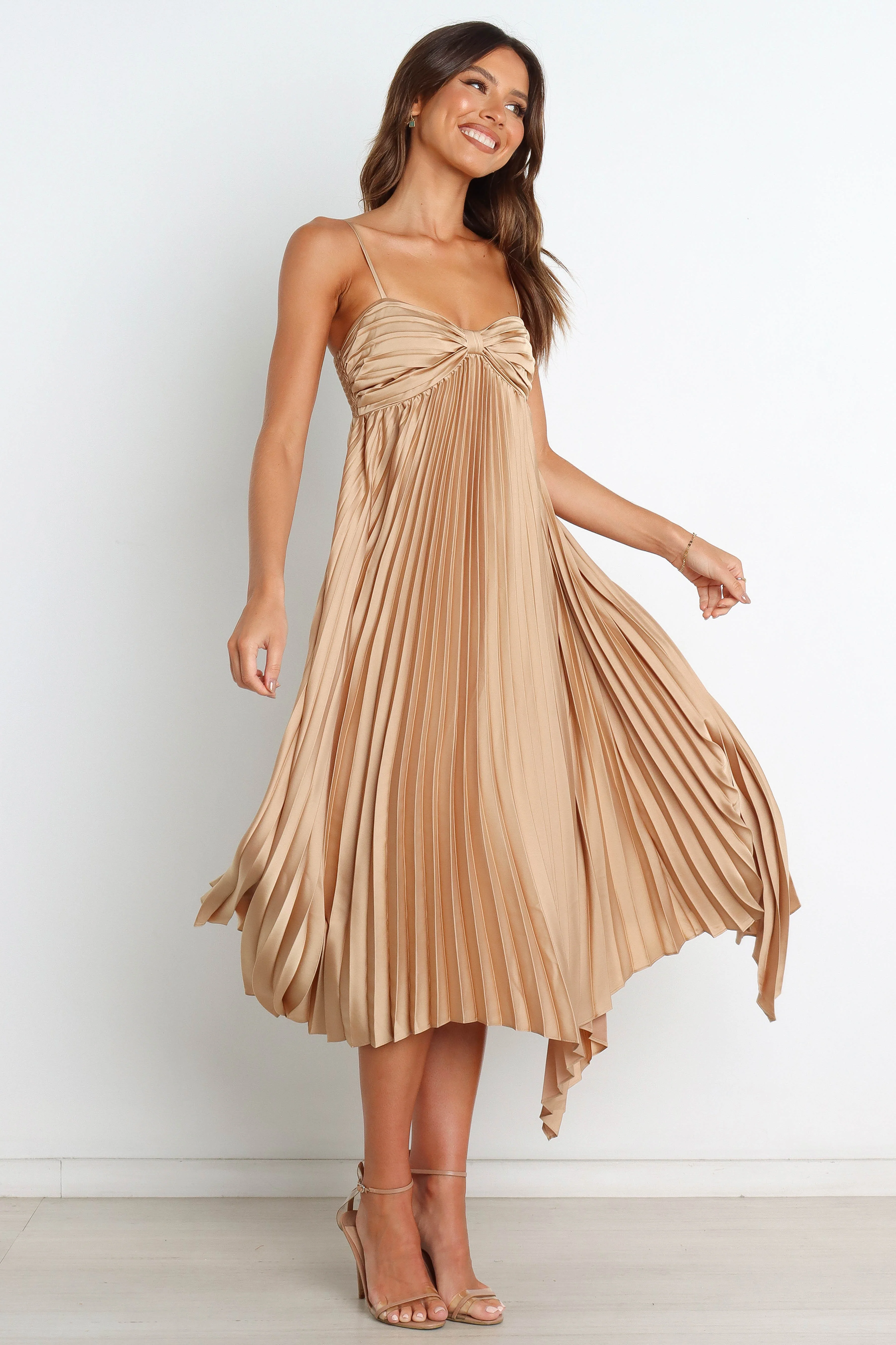 Vikki Dress - Gold - Image 10