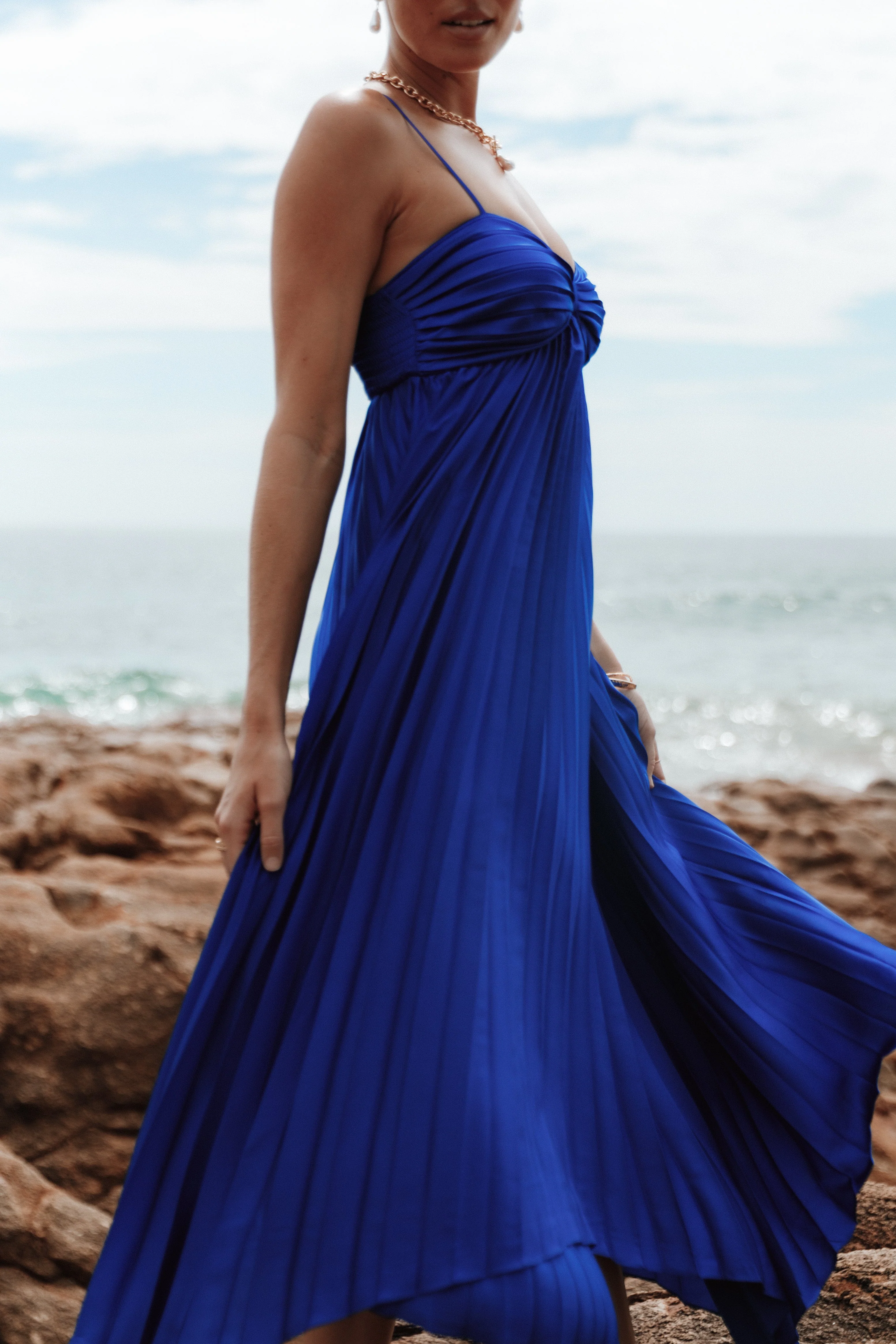 Vikki Dress - Royal Blue - Image 4